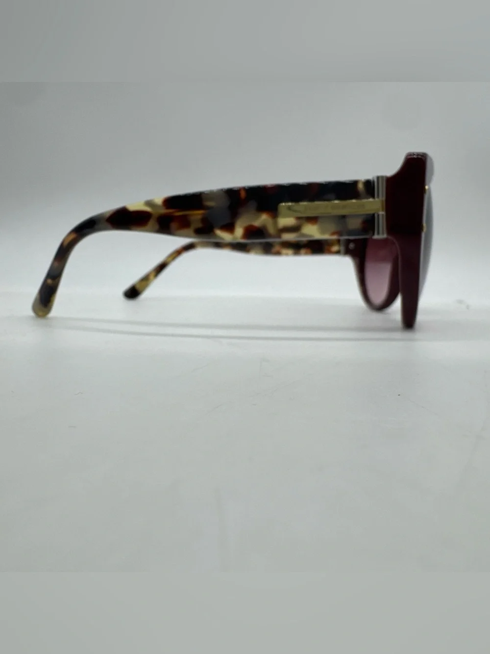 Tory Burch Burgundy TY7083 1484/8H 55-19-135 Sunglasses